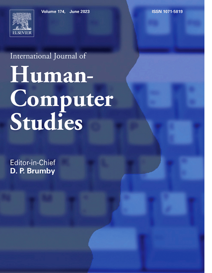 Cover photo of Journal of Human-Computer Studies