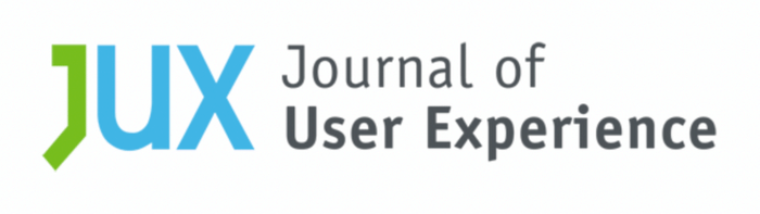 Cover photo of the Journal of User experience