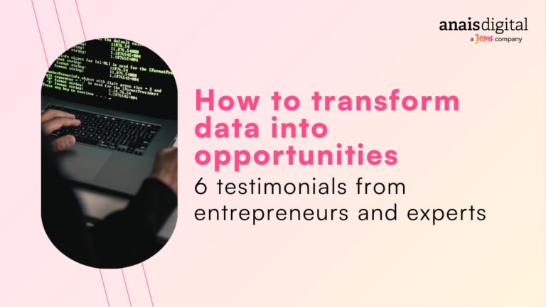 cover photo of article on w to transform Data into opportunities